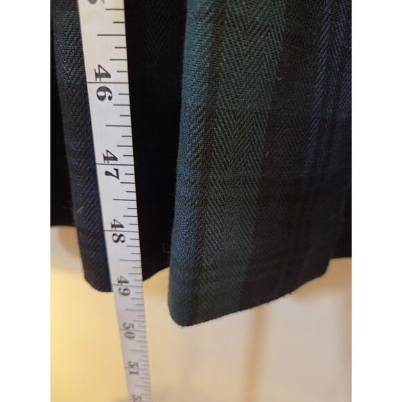 Cynthia Howie Dress Sz 6 Button Front Pleated Maxi Academia Collegiate Hogwarts - Picture 9 of 10